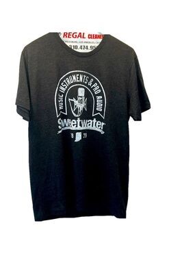 Next Level Apparel Tee Shirt, NWT, SZ L, PTP 21”, L 29”, Vintage, Black